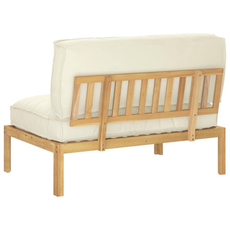 vidaXL Sofa Set in Solid Acacia Wood