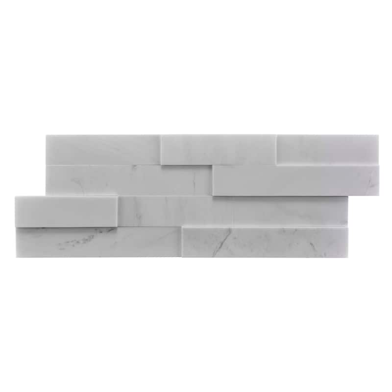 Cruz Bay Studio MKT22817 Cliffside - 8" x 22" Brick Wall Tile - Honed