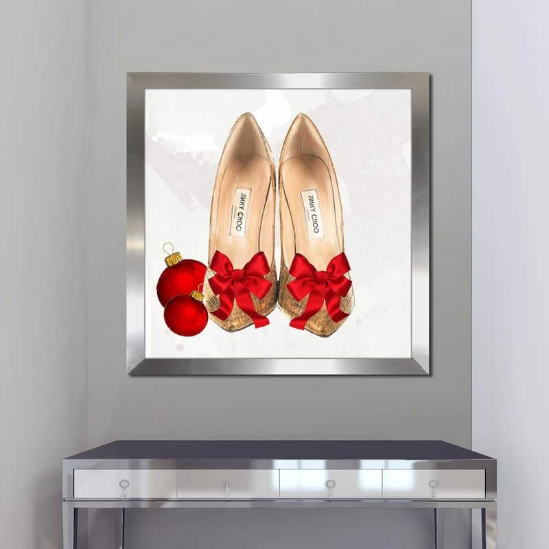 "Christmas Holiday Heels" by Jodi Print on Acrylic