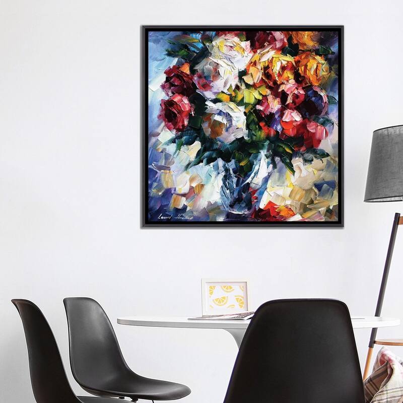 iCanvas "Roses" by Leonid Afremov Framed