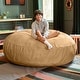 preview thumbnail 52 of 66, Jaxx Cocoon 6 Ft Giant Bean Bag Sofa and Lounger for Adults, Microsuede