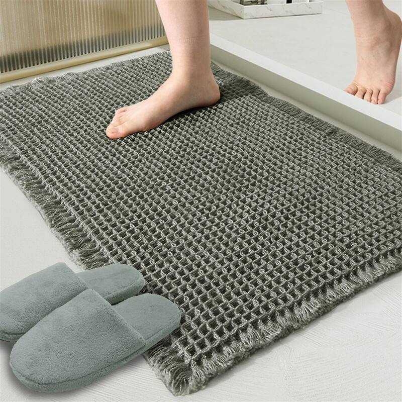 Bathroom Rug - Dark Green