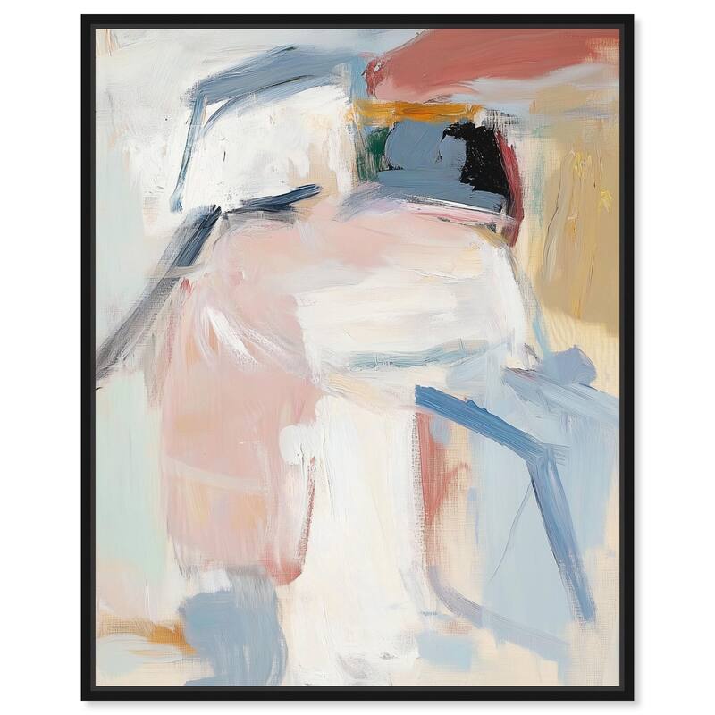 Dreamlike Palette II Canvas by Art Remedy - 20" x 24" - Black