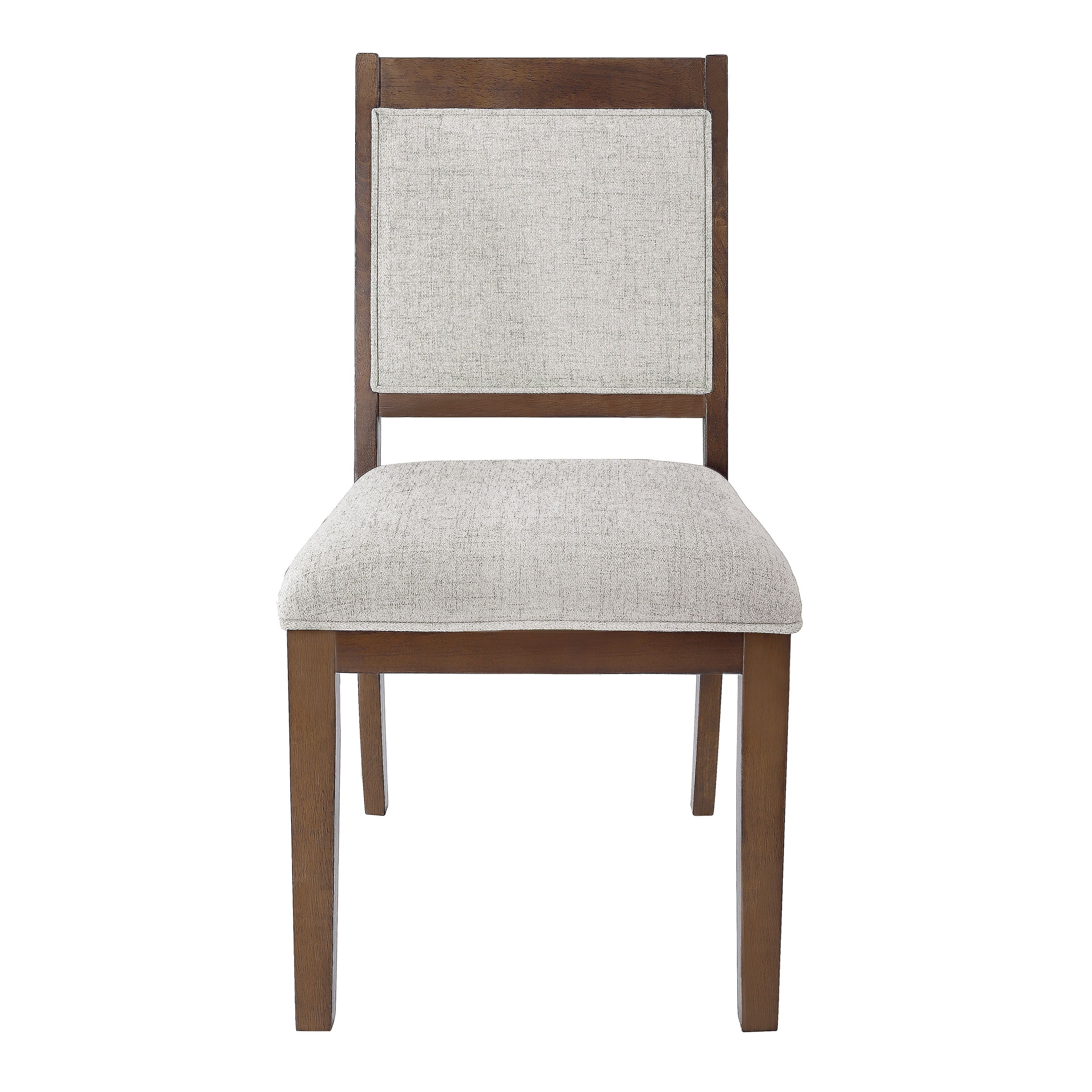 HomePop Open Back Upholstered Wood Frame Dining Chair - Set