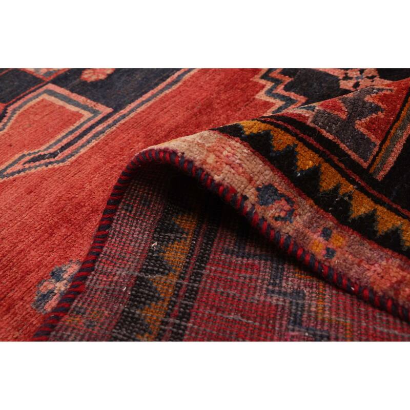 ECARPETGALLERY Hand-knotted Konya Anatolian Red Wool Rug - 4'11 x 10'0