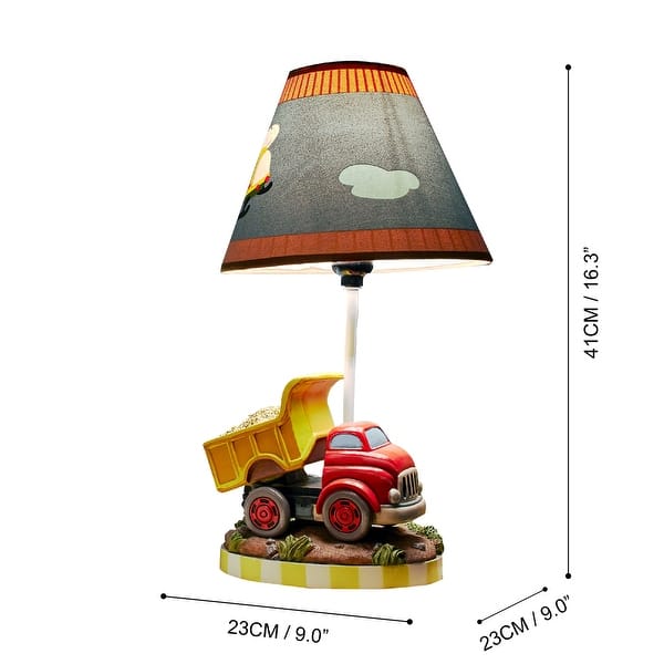 Fantasy Fields Decorative Transportation Themed Table Lamp