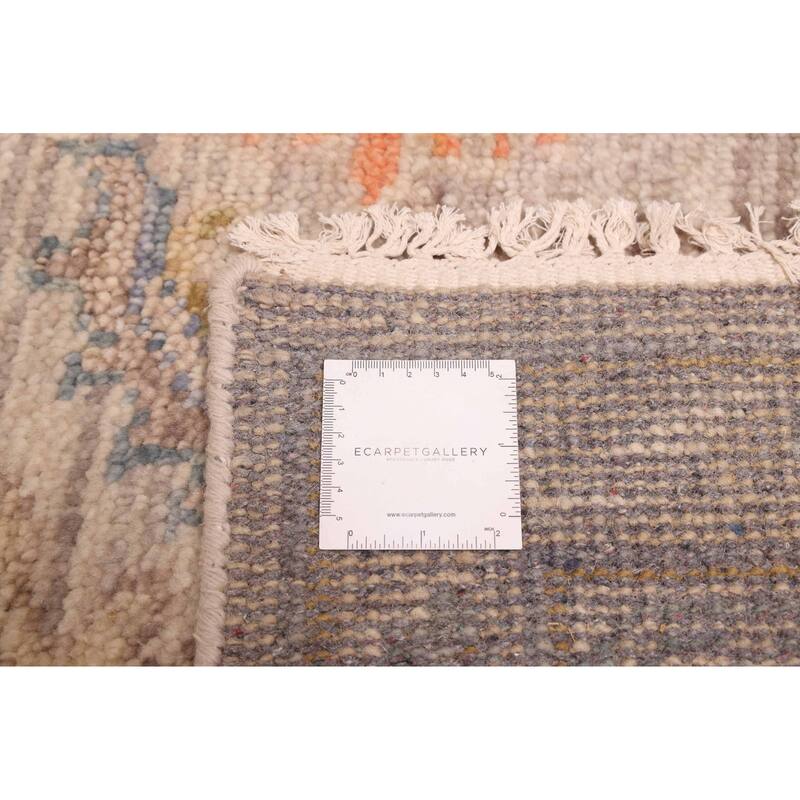 ECARPETGALLERY Hand-knotted Jules Serapi Grey Wool Rug - 8'0 x 9'11