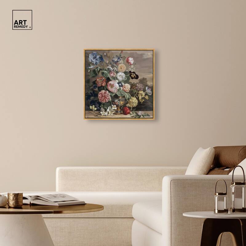 Classical Dream Vase II Canvas by Art Remedy