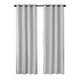 preview thumbnail 60 of 90, Linen Texture 100% Blackout Grommet Curtain Pair(2 panels)