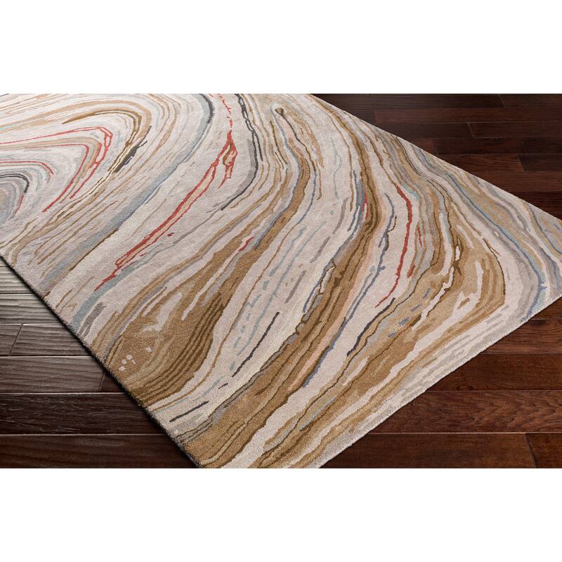 Artistic Weavers Communite Modern Wool/Viscose Hand-Tufted Area Rug