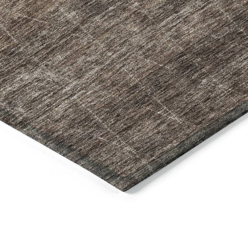 HomeRoots Geometric Transitional Rectangle Outdoor Rug