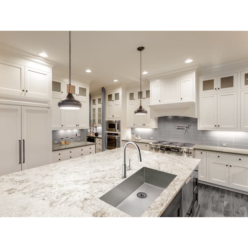 Design House 32" Undermount Single Basin Stainless Steel Kitchen Sink