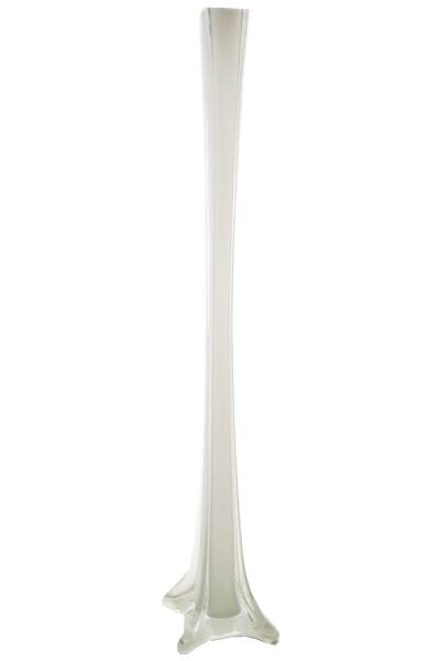 Shop Cys 12 Pieces Wedding Centerpiece Eiffel Tower Vase 24 Inch Tall White Overstock 11718628