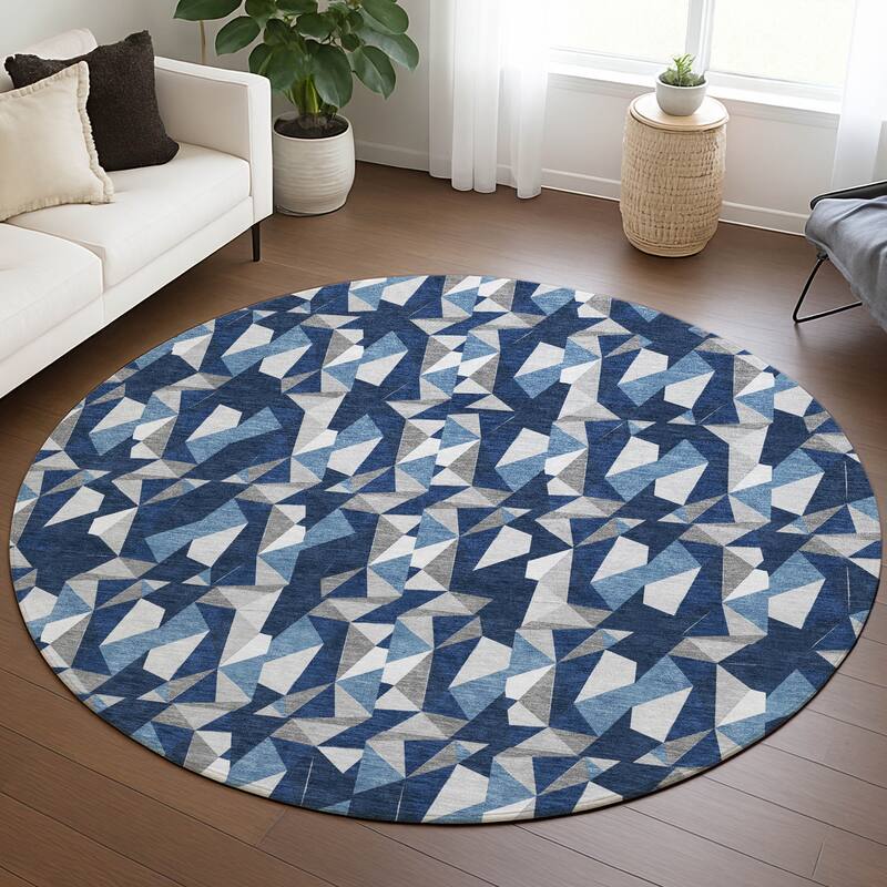 Machine Washable Indoor/ Outdoor Chic Hooper Chantille Rug