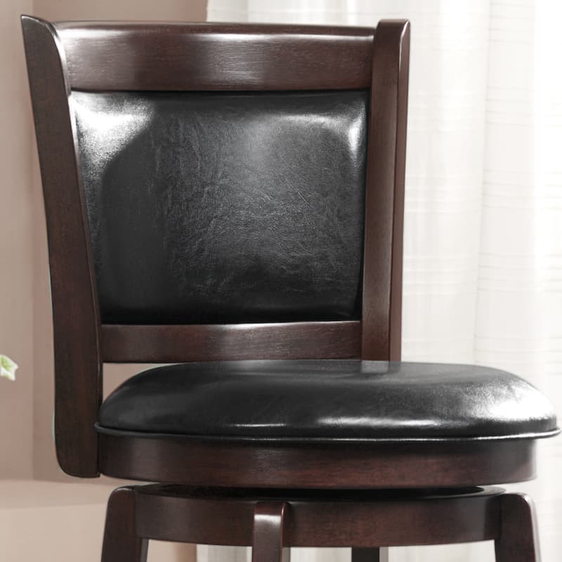Verona Swivel 29-inch High Back Barstool by iNSPIRE Q Classic