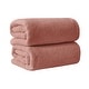 preview thumbnail 55 of 184, 100% Cotton Acacia Collection Ultra Absorbant Popcorn Bath Towels Bath Sheet (Pack of 2) - Desert Rose