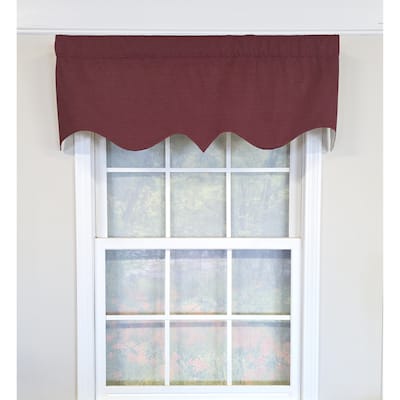 RLF Home Basket Weave Regal Valance