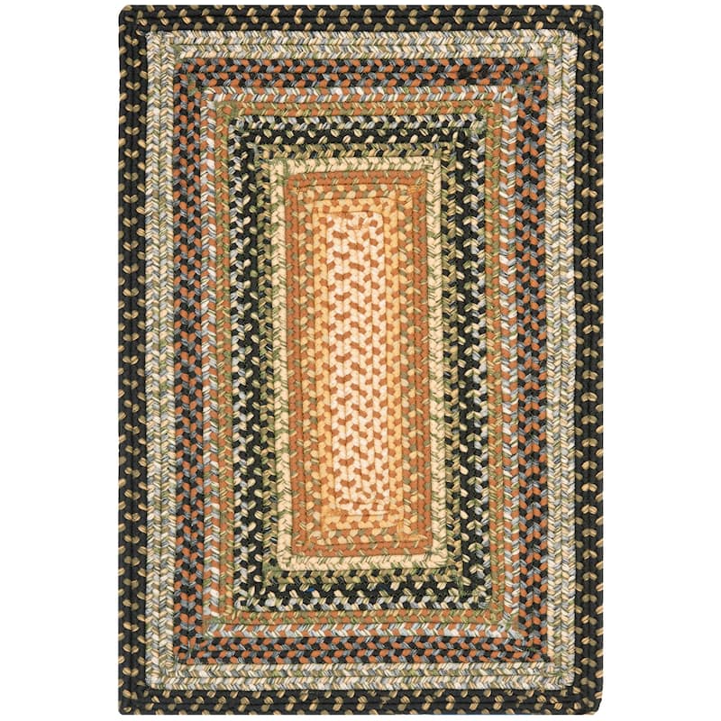 SAFAVIEH Handmade Braided Jo Machine Washable Country Casual Rug - 2'6" x 4' - Multi - Rectangle
