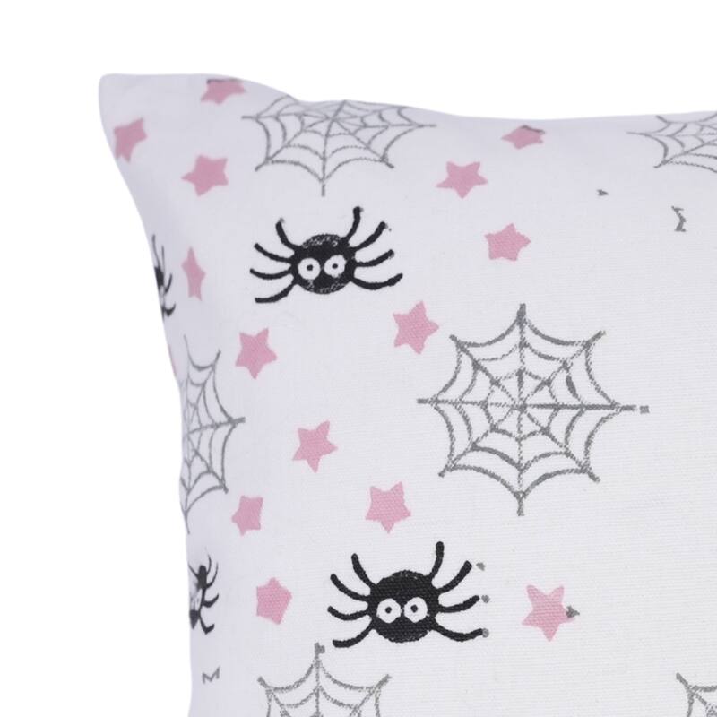 Fabdivine Home Decorative Accent Green Cotton Cushion Case, Skeleton