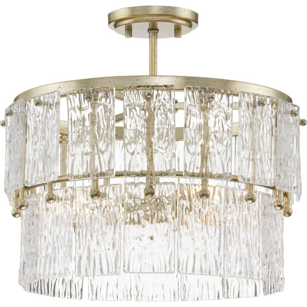 Progress Lighting P500443 Chevall 3 Light 17" Wide Pendant