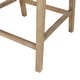 preview thumbnail 9 of 18, Christopher Knight Home Cataldo Fabric Upholstered Wood and Cane 25.5-Inch Counter Stools (Set of 2)