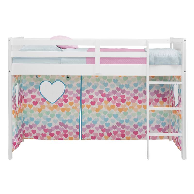 Loft Bed Tent - Curtain Set For Twin Loft Bed (Bed Sold Separately)