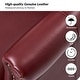 preview thumbnail 6 of 48, Gerhard Genuine Leather Armchair with Nailhead Trims and Removable Cushion Set of 2 by HULALA HOME