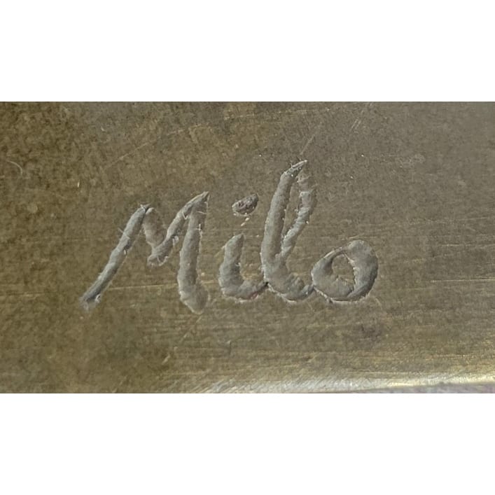 Art Noveau Girl Portrait Bas Relief Bronze Sculpture Carving Hanging Art 9.5 Inches X 4 Inches