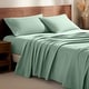 preview thumbnail 94 of 99, Bare Home Cotton Flannel Sheet Set - Velvety Soft Heavyweight King - Mint