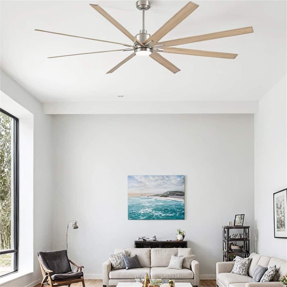 84" Lowe Profile Ceiling Fan with Light