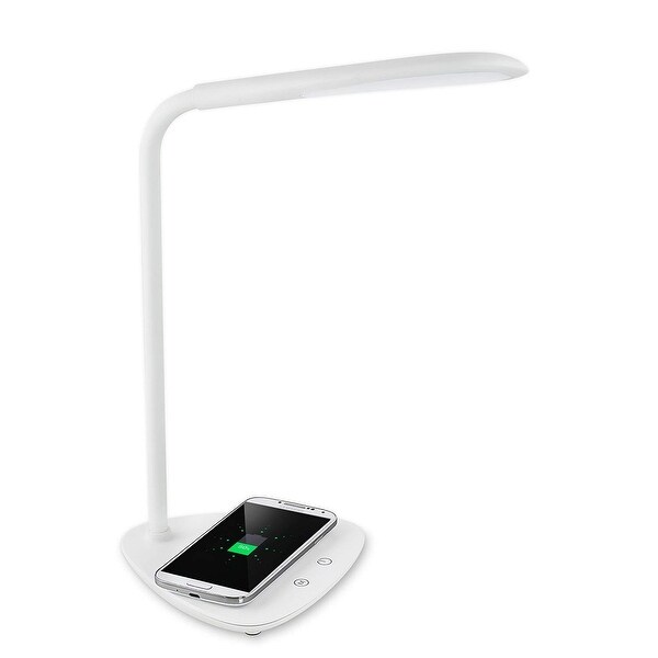 Turcom Flexlight Rechargeable LED Desk Lamp With Battery, Portable Reading Lamp, Adjustable Light Temperature and Intensity