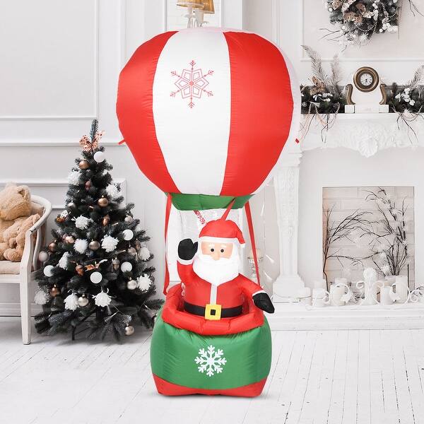 Shop Costway 6 Christmas Decoration Inflatable Santa Claus Hot
