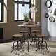 preview thumbnail 7 of 6, Carbon Loft Vintage Series Distressed Metal 24 Inch Adjustable Counter Stool (Set of 2)