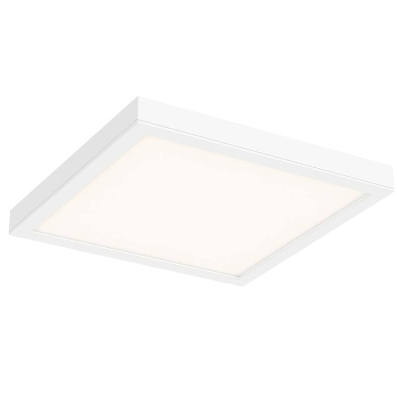 DALS Lighting Low Profile Square CCT LED Flushmount - 14 Inch