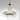 Ines 21 Inch Clear Globe Glass Chandelier 5 Light - N/A