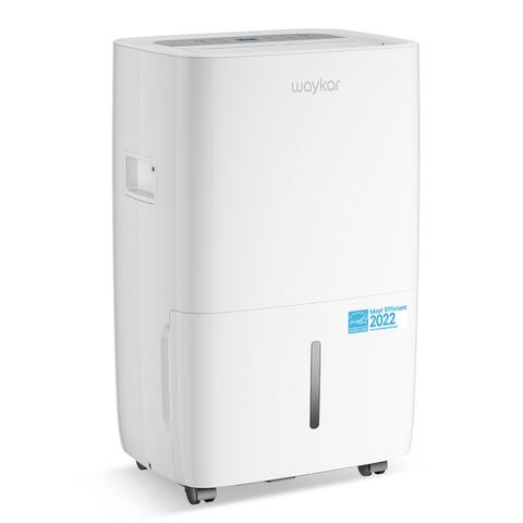 Waykar 120-Pint Energy Star Rated Dehumidifier for Rooms up to 6000 Square Feet Sq. Ft
