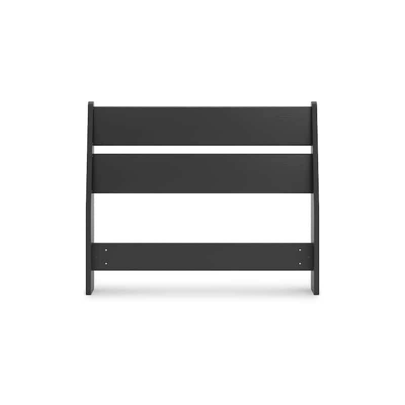 Signature Design by Ashley Socalle Black Panel Headboard with Dresser and Nightstand