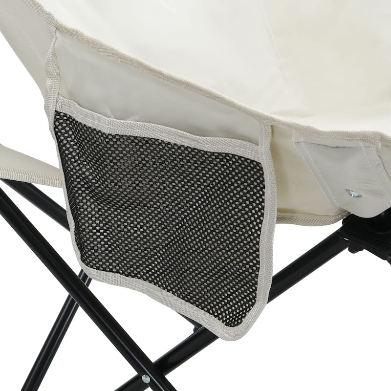 Anmytek Foldable Camping Chairs Set of 2 Portable Lightweight Outdoor Backyard Beach Chairs