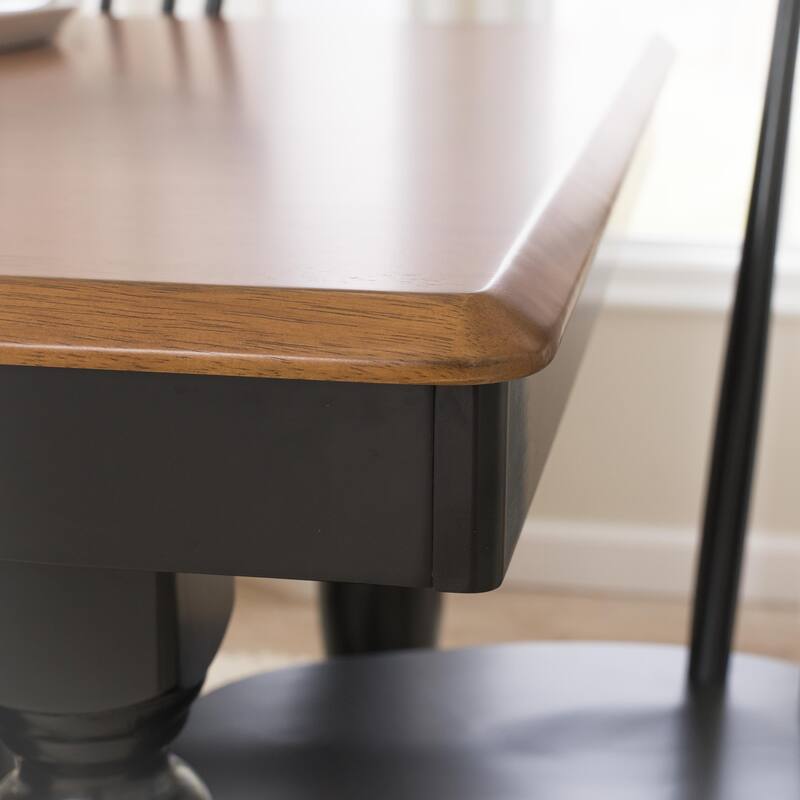 Bush Furniture Sterling 67W Squire Trestle Dining Table