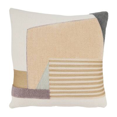 Refined Geometric Zen Throw Pillow