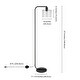 preview thumbnail 7 of 28, Cadmus Industrial Farmhouse Metal Floor Lamp