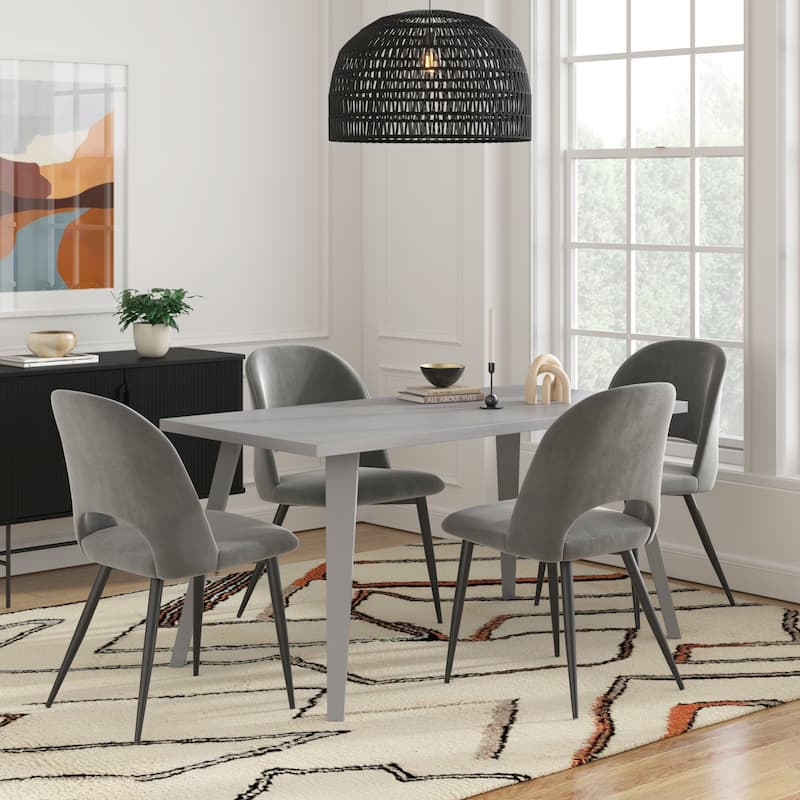 Maverick Rectangular Grey Dining Table