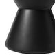 preview thumbnail 22 of 48, Loft 14" Modern MGO Side Table, Round Hourglass End Table, Indoor/Outdoor Accent Table for Patio