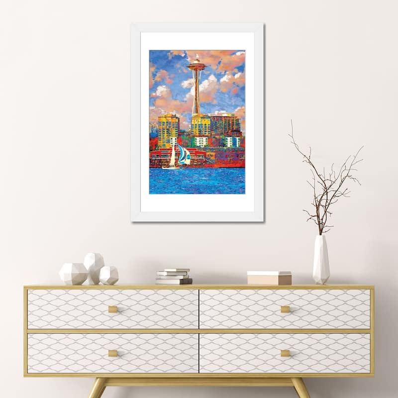 iCanvas "Sunny Seattle" by Lisa Robinson