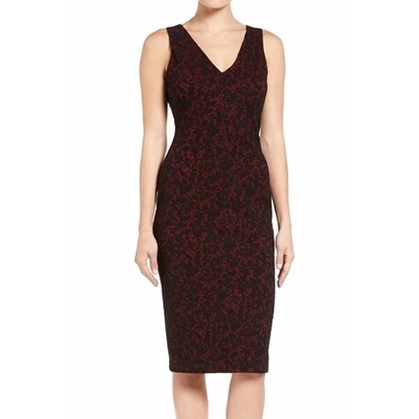 michael kors red lace dress