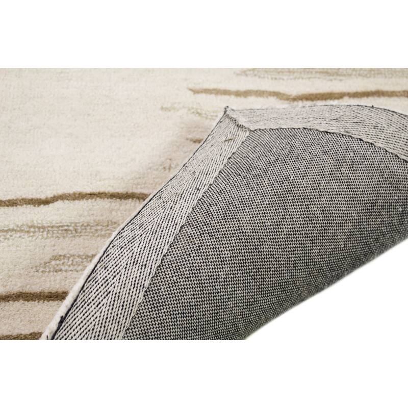 Bashian Macie Ivory Contemporary Area Rug