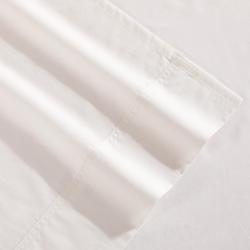 Tommy Hilfiger Solid Percale Cotton Sheet Set