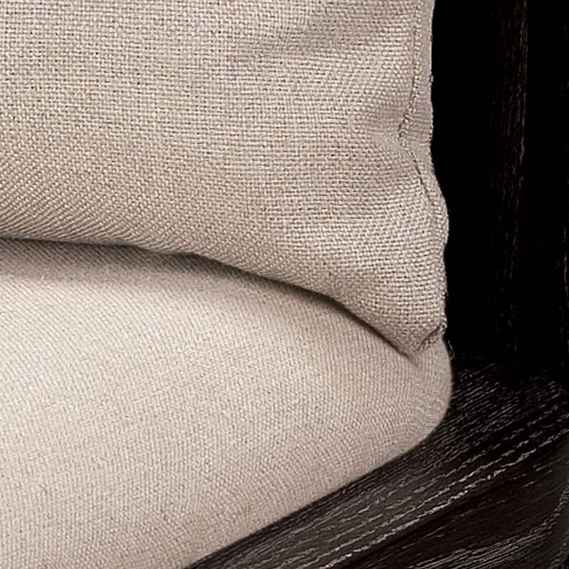 Alden Decor Riley Slatted Wood Arm Chair