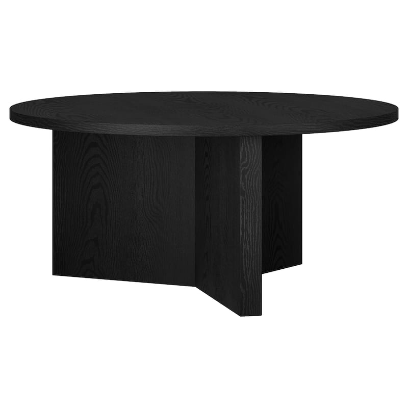 Anders 36" Wide Round Coffee Table