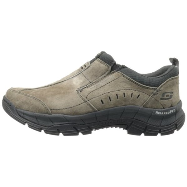 skechers sport men's rig mountain top sneaker charcoal